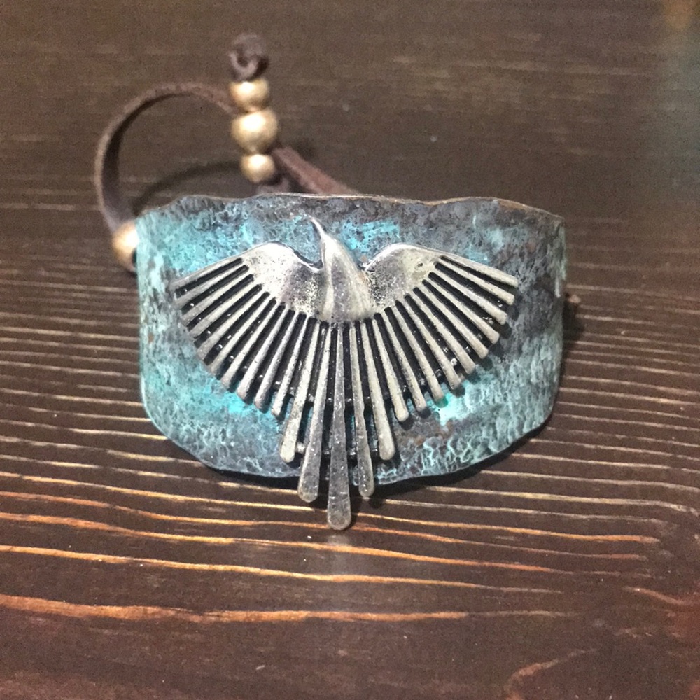 Metal cuff bracelet